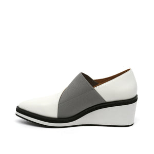 Wrap Mid Wedge Off-White