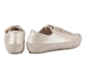 Parson Satin Sneakers Ivory
