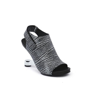 Eamz Bootie Sandal - Black & White